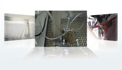 高温工业电视，火焰电视演示图